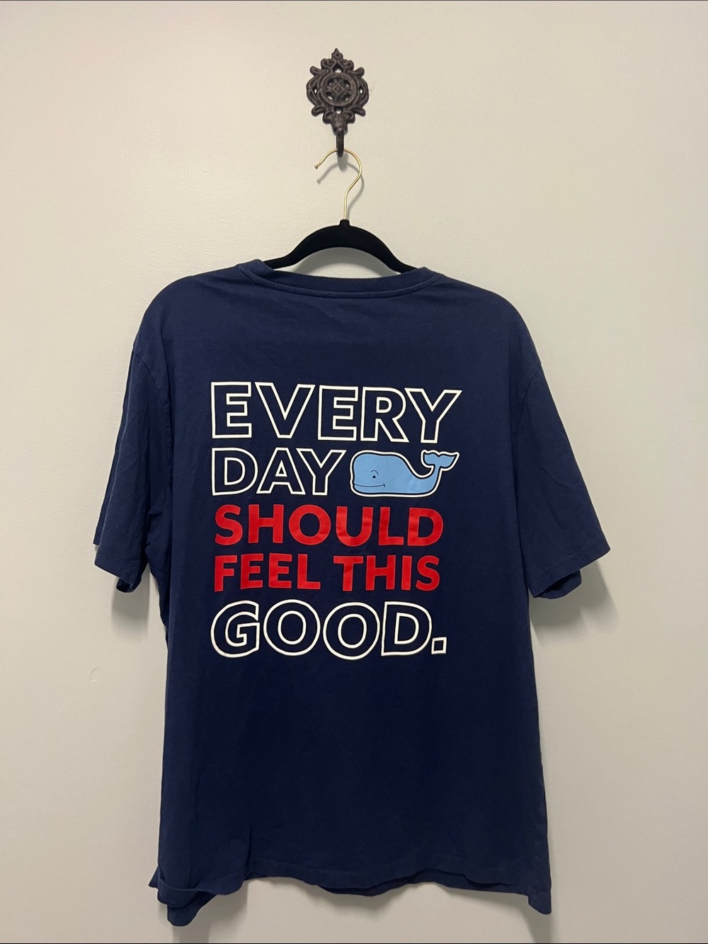 Vineyard Vines Navy Short Sleeve Logo T-Shirt XL